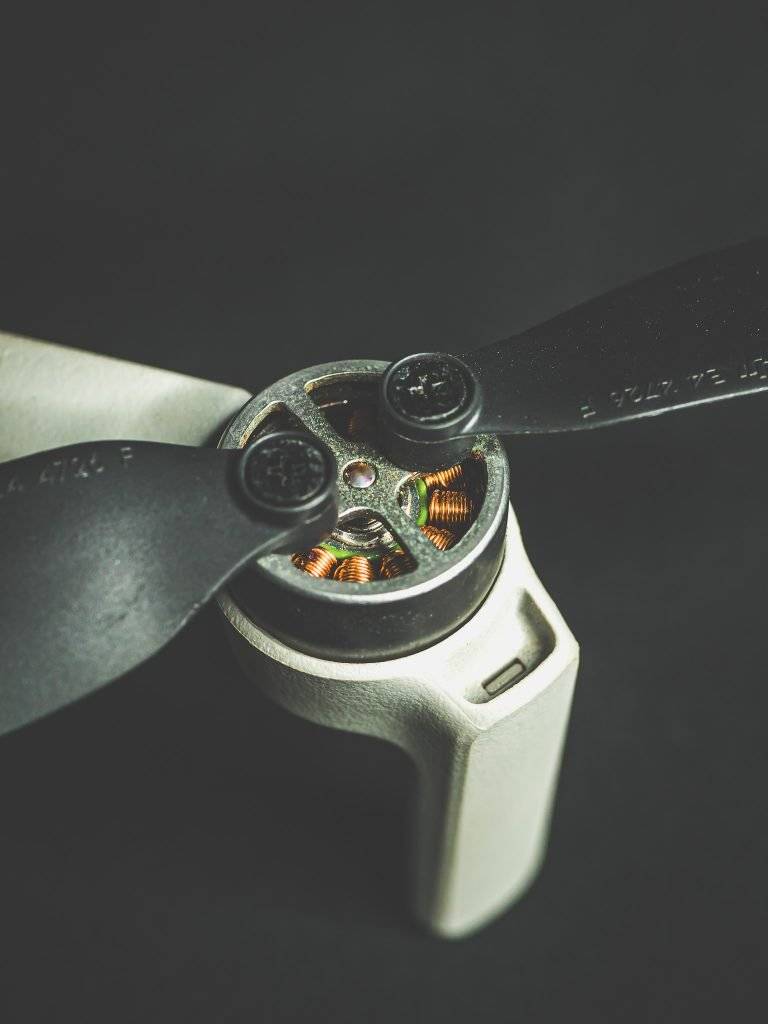 Ailes moteurs drone dji bobine cuivre hélices