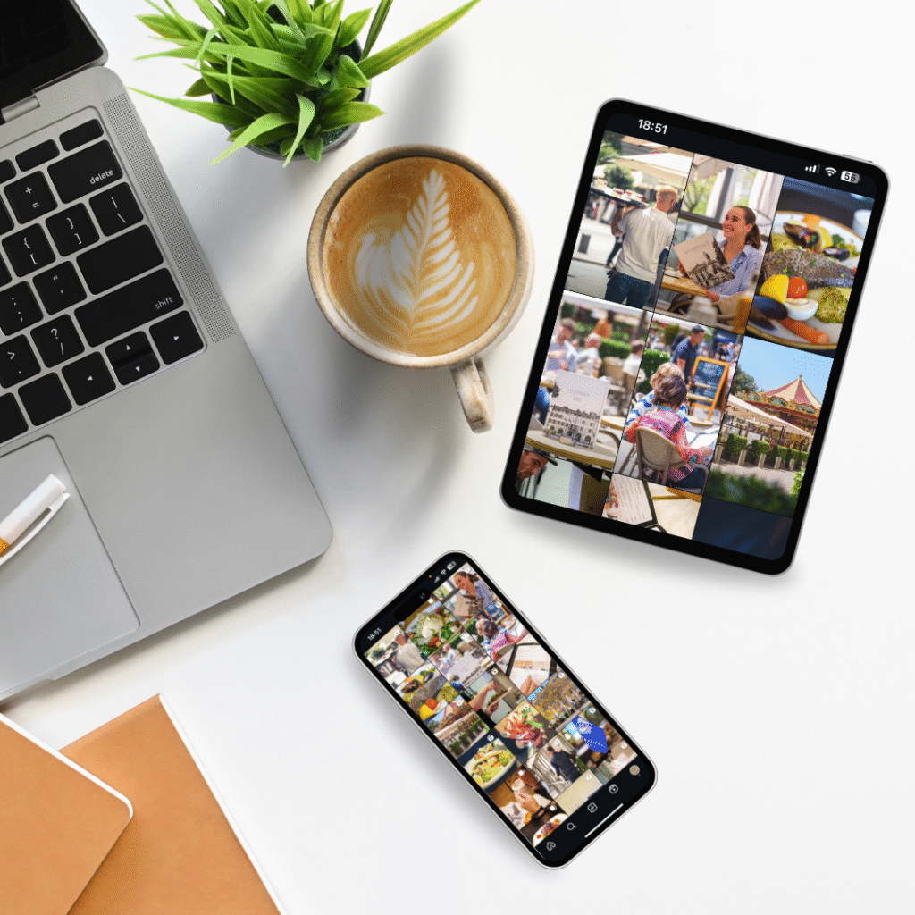 Réseaux sociaux instagram facebook social media manager gestion